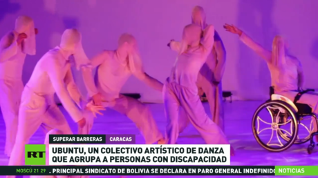 Ubuntu, un colectivo venezolano de danza que agrupa a personas con discapacidad