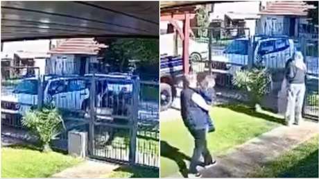 Violento asalto: Roban el auto de una mujer frente a su hijo y a plena luz del día (VIDEO)