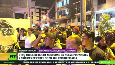 Nuevo toque de queda nocturno en varias provincias de Ecuador y críticas por ineficacia