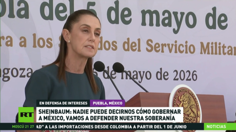 Sheinbaum: Nadie puede decirnos cómo gobernar a México, vamos a defender nuestra soberanía