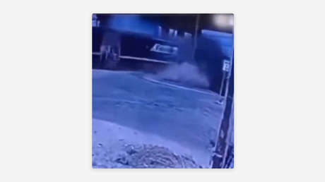 VIDEO: Momento exacto del mortal choque ferroviario en México