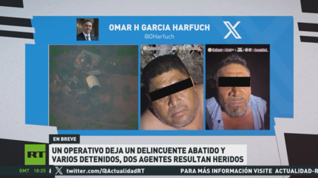 Un operativo deja un delincuente abatido y varios detenidos en México, dos agentes resultan heridos