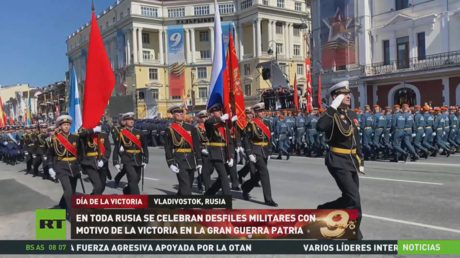 En toda Rusia se celebran desfiles militares con motivo de la victoria en la Gran Guerra Patria
