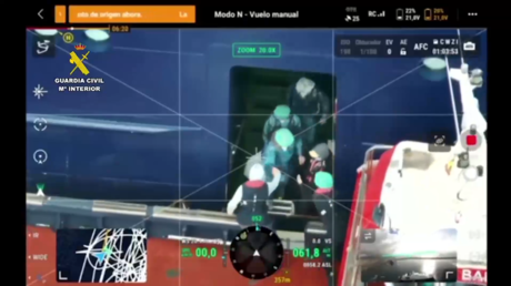 VIDEO: Momento del desembarco del crucero afectado por hantavirus
