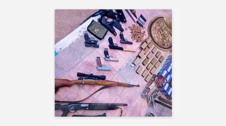 FOTOS: Irán incauta armas y equipos a "células terroristas" vinculadas al Mossad