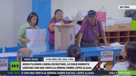 Keiko Fujimori lidera escrutinio en Perú, le sigue Roberto Sánchez con una ventaja mínima sobre López Aliaga