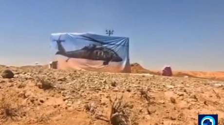 VIDEO: Irán entrena drones kamikaze para atacar helicópteros estadounidenses
