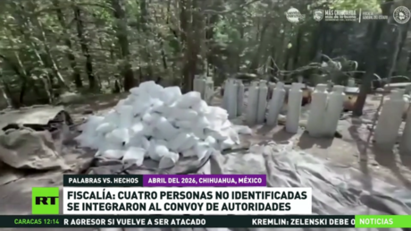 Fiscalía de México: Cuatro personas no identificadas se integraron al convoy de autoridades
