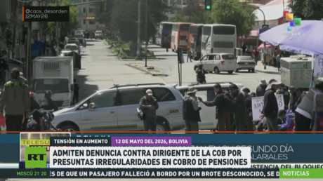 Admiten denuncia contra dirigente de la COB por presuntas irregularidades en el cobro de pensiones
