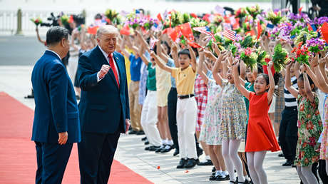 Trump nombra lo que más lo impresionó  de la bienvenida en China