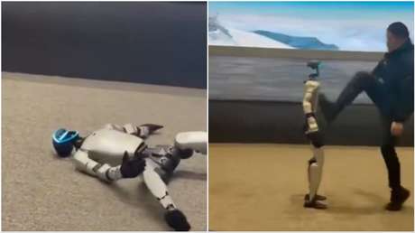 VIDEO: Un robot humanoide 'se molesta' con una serie de incómodas pruebas