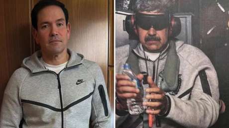 Trump reacciona a la fotografía de Rubio con un chándal similar al que llevaba Maduro durante su secuestro