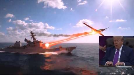 "Ba ba ba ba ba ba, ok, lo tenemos en la mira, fuego, ¡boom!": Trump publica un surrealista video