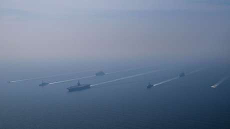 "Cementerio para sus buques": El fúnebre consejo de Irán a la Armada de EE.UU.