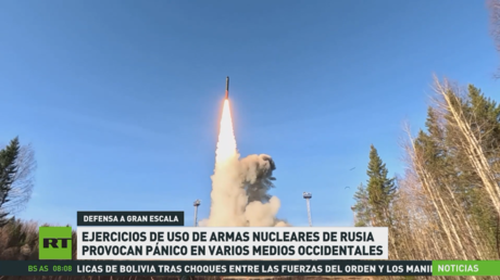 Rusia inicia ensayos del uso de fuerzas nucleares en el escenario de una amenaza de agresión
