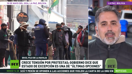 Crece la tensión en protestas en Bolivia: Gobierno dice que el estado de excepción es una de las "últimas opciones"