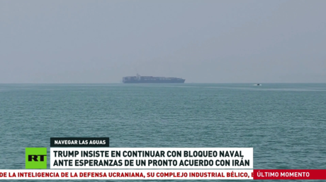Trump insiste en continuar con el bloqueo naval ante esperanza de un pronto acuerdo con Irán