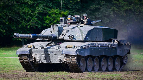 Reino Unido traslada tanques Challenger 2 a zona fronteriza con Rusia
