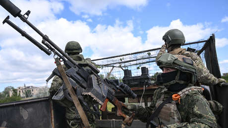 Militares rusos en el frente responden al mensaje de Putin