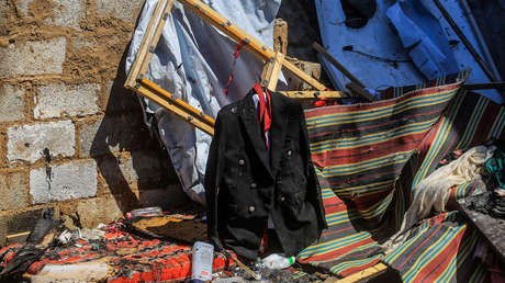 Boda en Gaza se convierte en funeral tras ataque aéreo israelí (FOTOS)