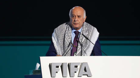 Presidente de la Federación Palestina de Fútbol se queda sin visa para el Mundial