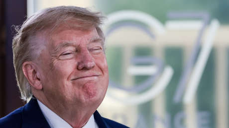 VIDEO: El silencio de Trump ante una pregunta sobre apoyo a Ucrania