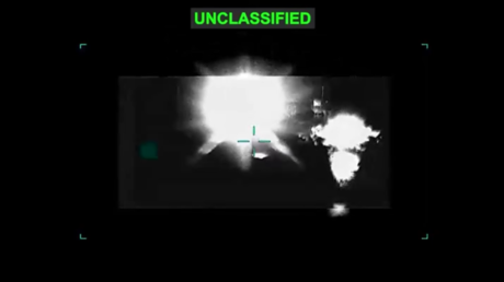 VIDEO del nuevo bombardeo de EE.UU. contra Irán en la zona de Ormuz