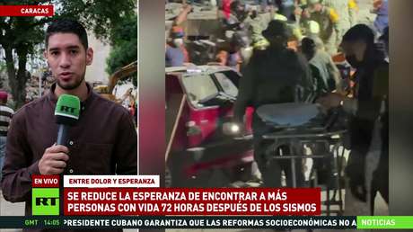 Continúan las labores de rescate mientras disminuye la esperanza de hallar sobrevivientes más de 3 días después de los terremotos en Venezuela