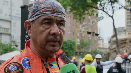 "La esperanza vive al último": Rescatista cuenta sobre la búsqueda de supervivientes tras los sismos en Venezuela