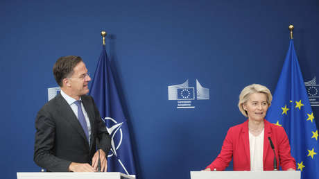 Rutte y Von der Leyen anuncian el "fin" de una época con EE.UU.