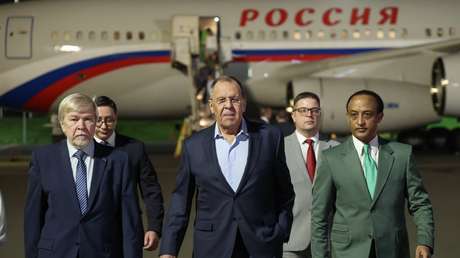 Lavrov llega a Etiopía en el marco de su gira africana