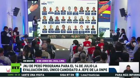 La Junta Nacional de Justicia de Perú programa evaluación del único candidato a jefe de la ONPE