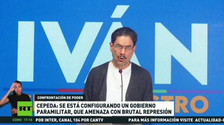 Cepeda: Se está configurando un Gobierno paramilitar, que amenaza con brutal represión