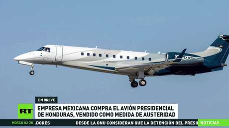 Empresa mexicana compra el avión presidencial de Honduras, vendido como medida de austeridad