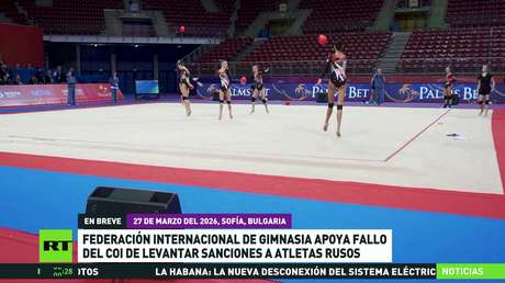 Federación Internacional de Gimnasia apoya la decisión del COI de levantar sanciones a atletas rusos