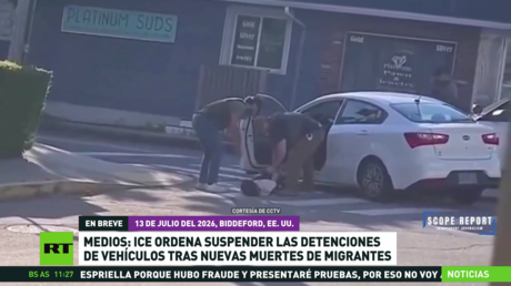 Medios: ICE ordena suspender las detenciones de vehículos tras nuevas muertes de migrantes