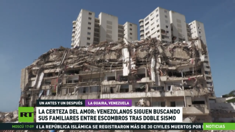 La certeza del amor: venezolanos siguen buscando a sus familiares entre escombros tras doble sismo
