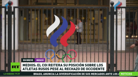 Medios: El COI reitera su posición sobre los atletas rusos pese al rechazo de Occidente