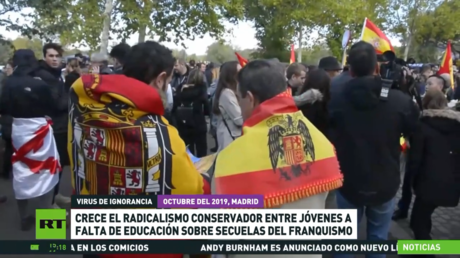 Crece en España el radicalismo conservador entre jóvenes a falta de educación sobre secuelas del franquismo