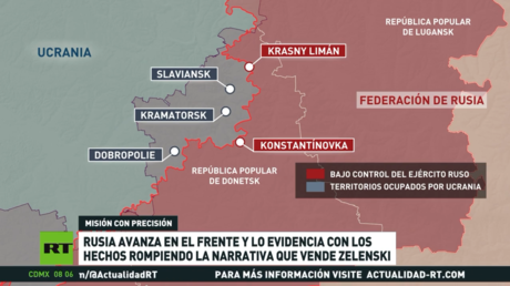 Rusia avanza en el frente y lo evidencia con hechos, rompiendo la narrativa que vende Zelenski