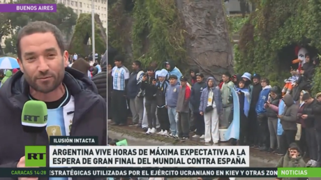 Argentina vive horas de máxima expectativa a la espera de gran final del Mundial