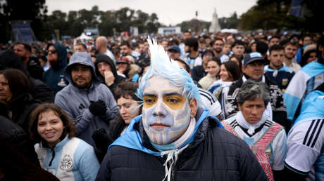 VIDEO: Así reacciona Argentina tras el pitido final del Mundial