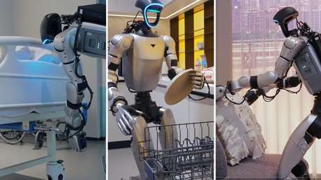China presenta robots que pueden razonar, moverse y asistir a personas