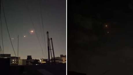 VIDEOS: Defensa aérea se activa en Teherán