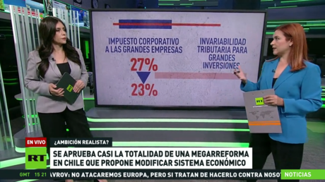 Se aprueba casi la totalidad de una megarreforma en Chile que propone modificar el sistema económico