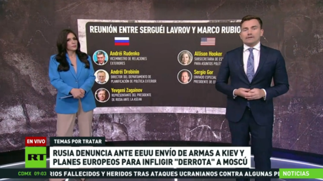 Rusia denuncia ante EE.UU. el envío de armas a Kiev y los planes europeos para infligir una "derrota" a Moscú