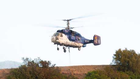 España pierde sus mejores helicópteros contra incendios forestales por las sanciones a Rusia