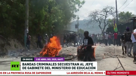 Bandas criminales secuestran al jefe de gabinete del Ministerio de Educación de Haití