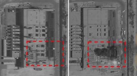IMÁGENES satelitales revelan los daños causados por un ataque iraní a centros de Amazon