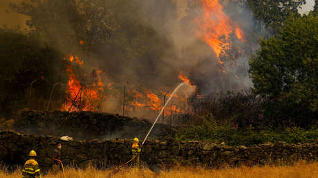 Víctima de sus propias sanciones: España no puede usar helicópteros rusos contra el peor incendio de su historia
